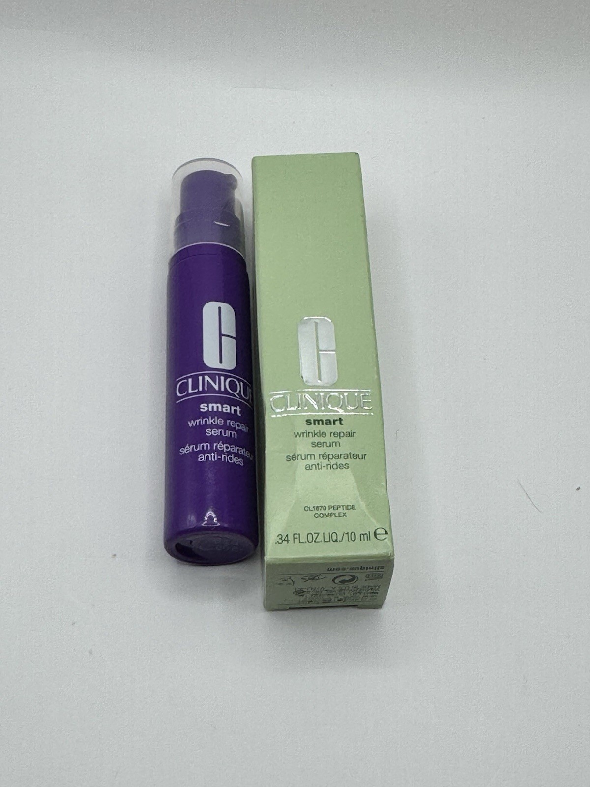 Clinique Smart Wrinkle Repair Serum Peptide Complex Very Dry-Oily 0.34 oz/10ml