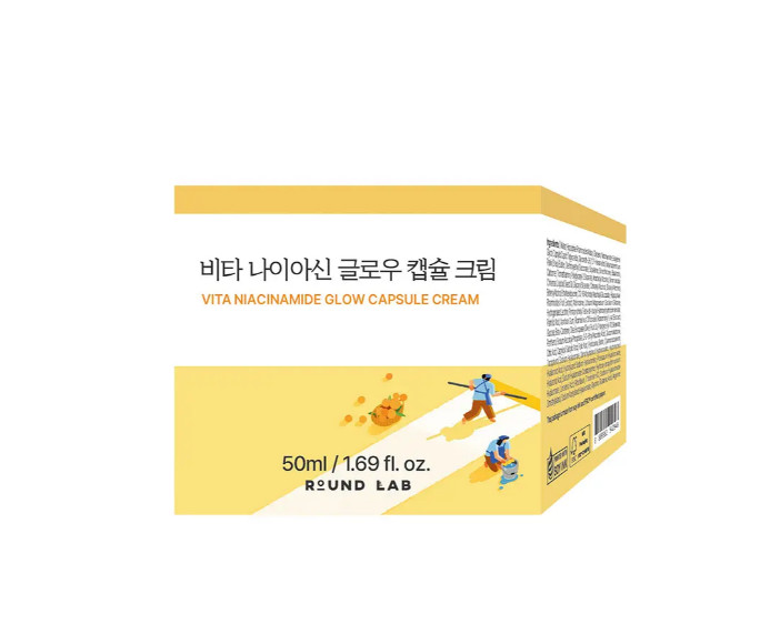 K-Beauty [Capsule Toning] Round Lab Vita Niacin Glow Capsule Cream 50ml