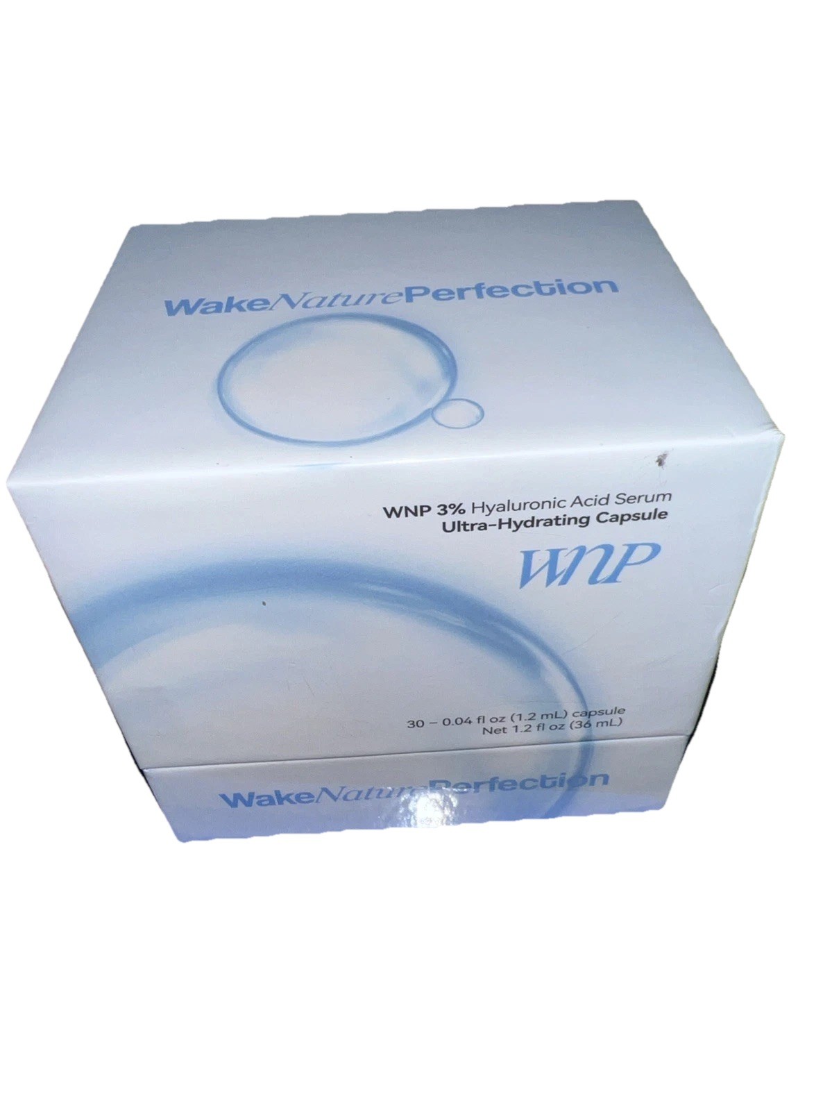 WNP 3% Hyaluronic Acid Serum Ultra-Hydrating Capsule 30 Days Supplies exp. 2027