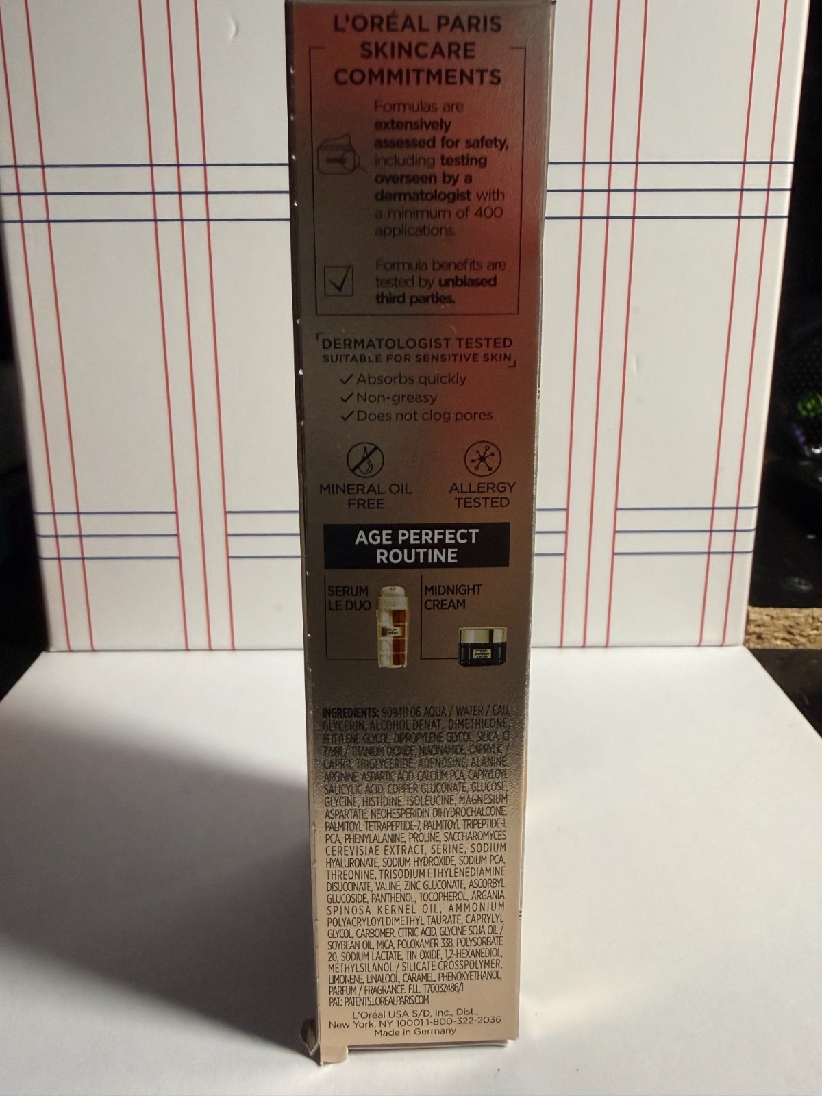 L’OREAL AGE PERFECT Age-Defying Serum Le Duo, 1 fl oz / 30Ml NEW IN BOX