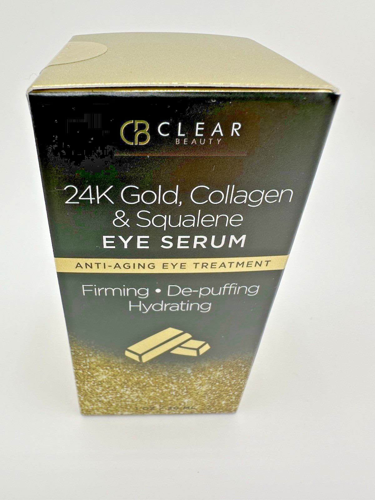CB CLEAR / CB Clear 24K GOLD, COLLAGEN & SQUALENE EYE SERUM 1 OZ