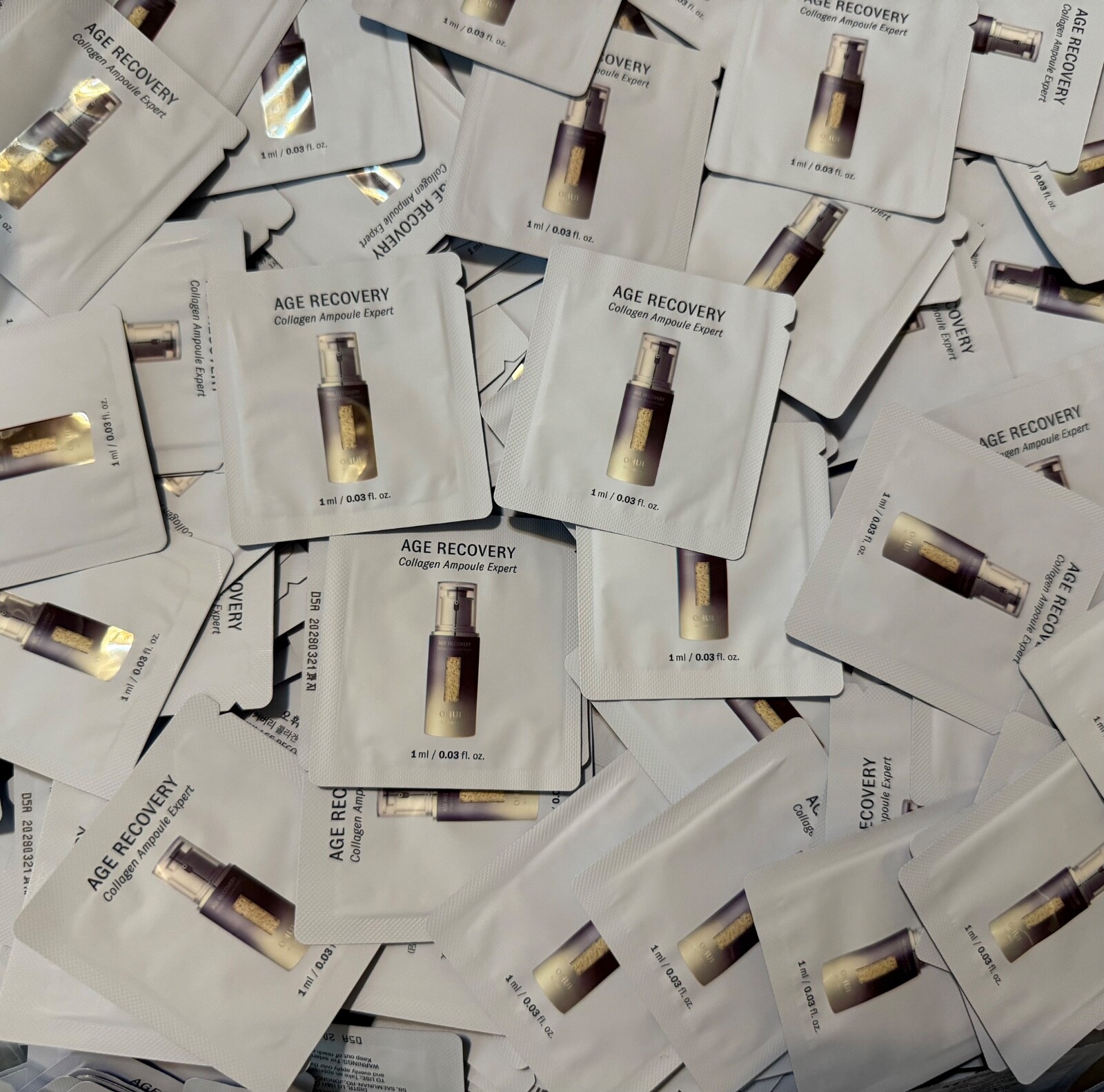 O HUI Age Recovery Collagen Ampoule Expert 1ml (10~100 pcs) OHUI K-Beauty