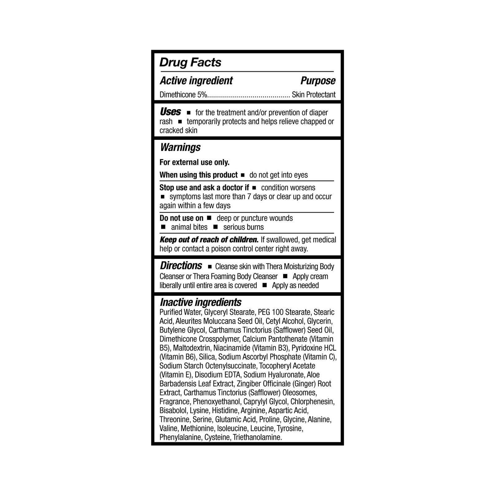 Thera Skin Protectant 4 oz. Tube 53-DS4 1 Ct