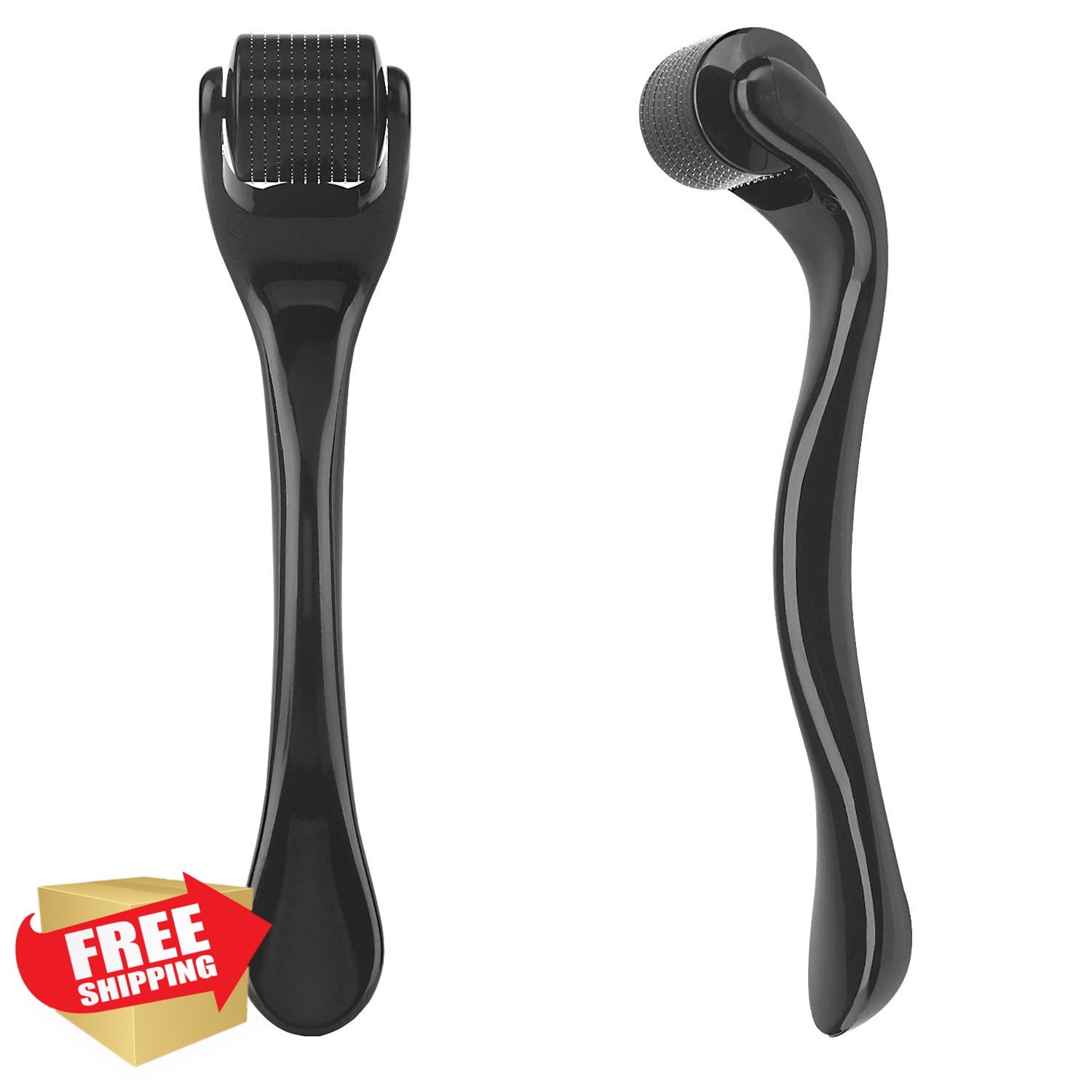 INCELLICE 1.5 Charcoal Black Derma Roller 540 Needles