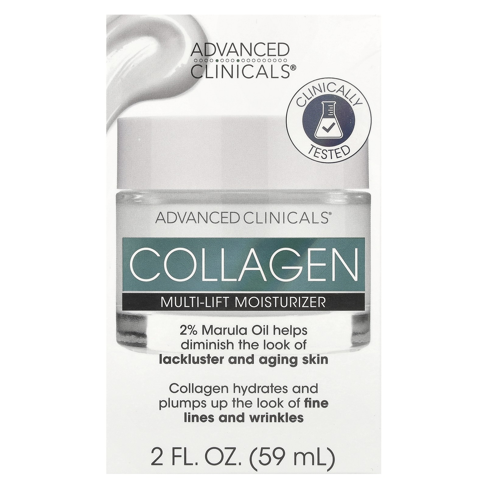Plant Based Collagen, Multi-Lift Moisturizer, 2 fl oz (59 ml)