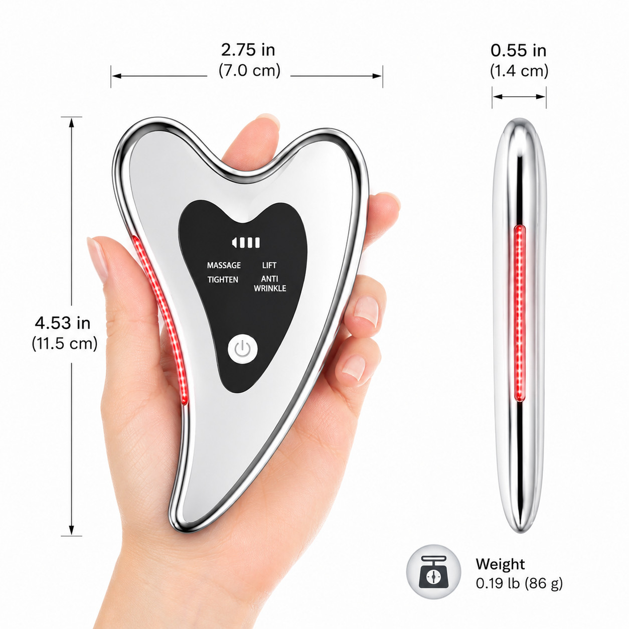 Electric Gua Sha Facial Tool – Face Sculpting & Skin Care Massager Device