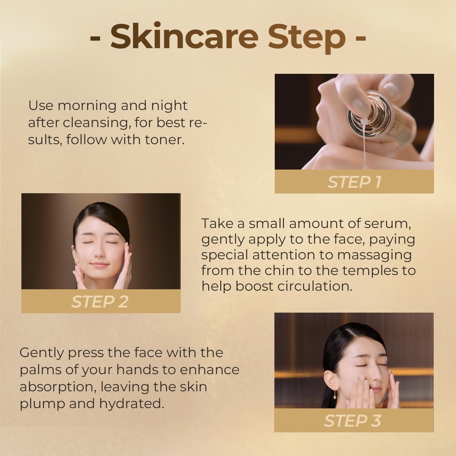 Chando Himalaya Gold Diamond Peptide-Enriched Multi Anti-Aging Serum