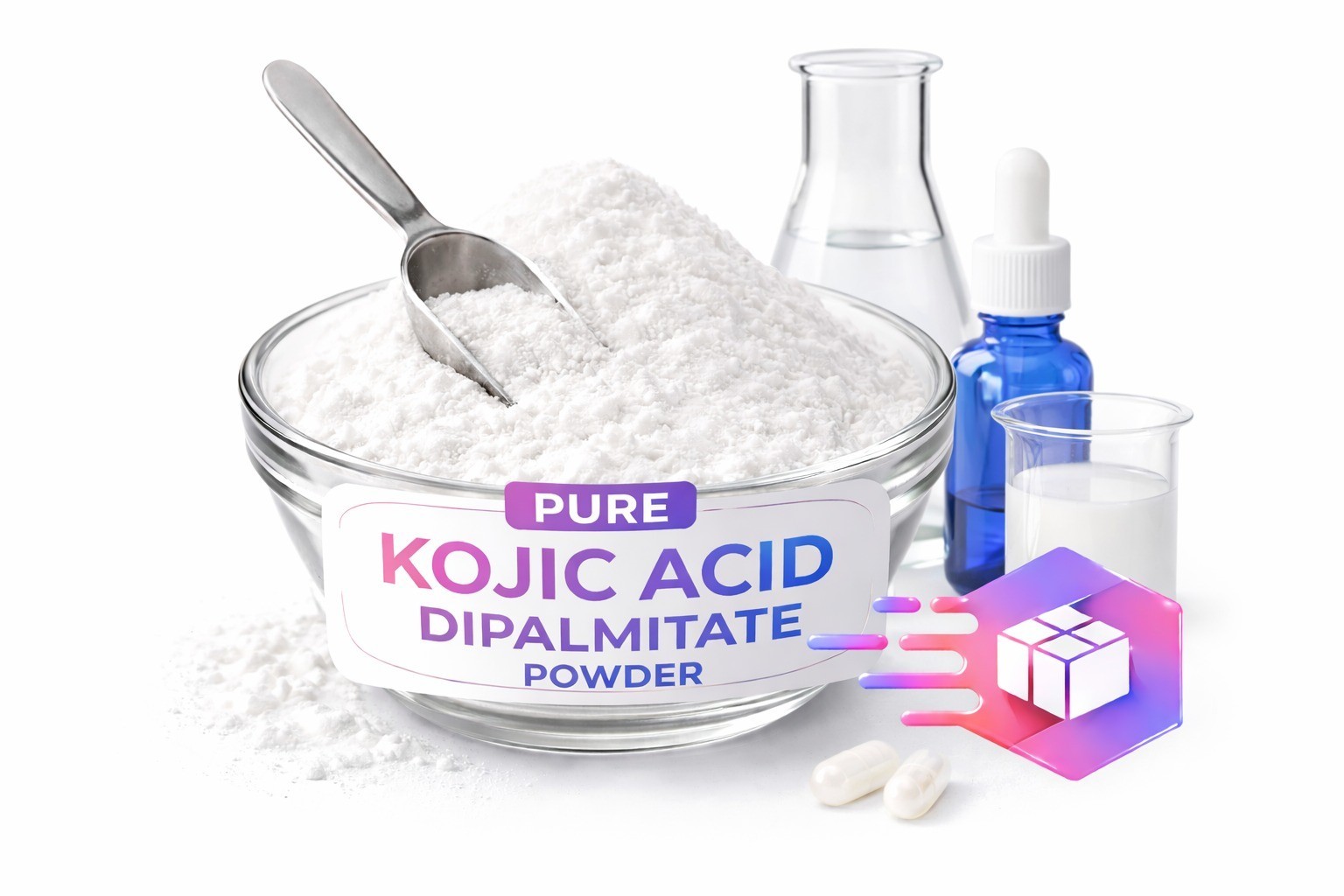 Pure Kojic Acid Dipalmitate (KAD) Cosmetic Premium Grade CAS 79725-98-7