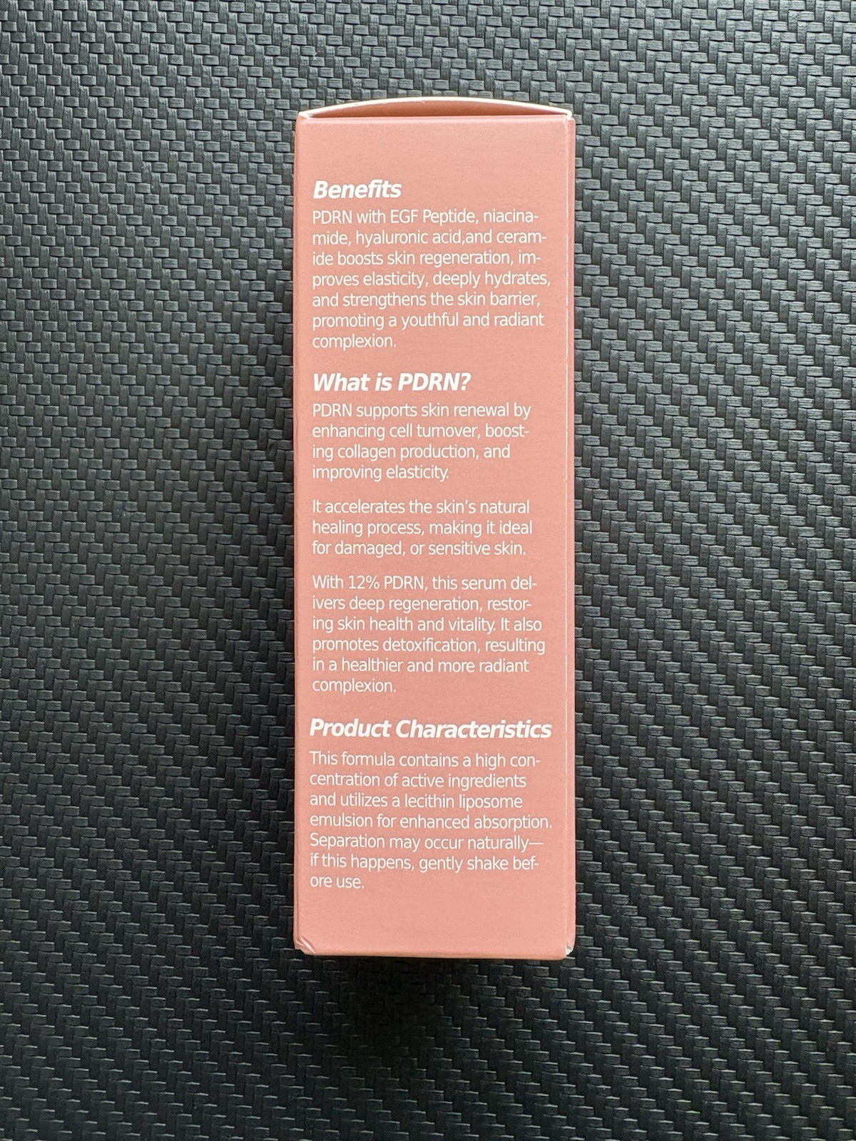 CELDYQUE PDRN 12% EGF PEPTIDE SERUM 30ml/ 1 fl. oz.