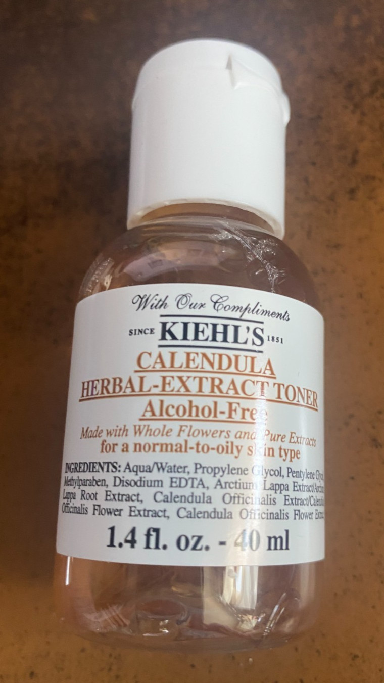 KIEHL’S Travel/Sample Lot Line-Reducing Concentrate+Toner+Face Wash+FaceCream+Ma