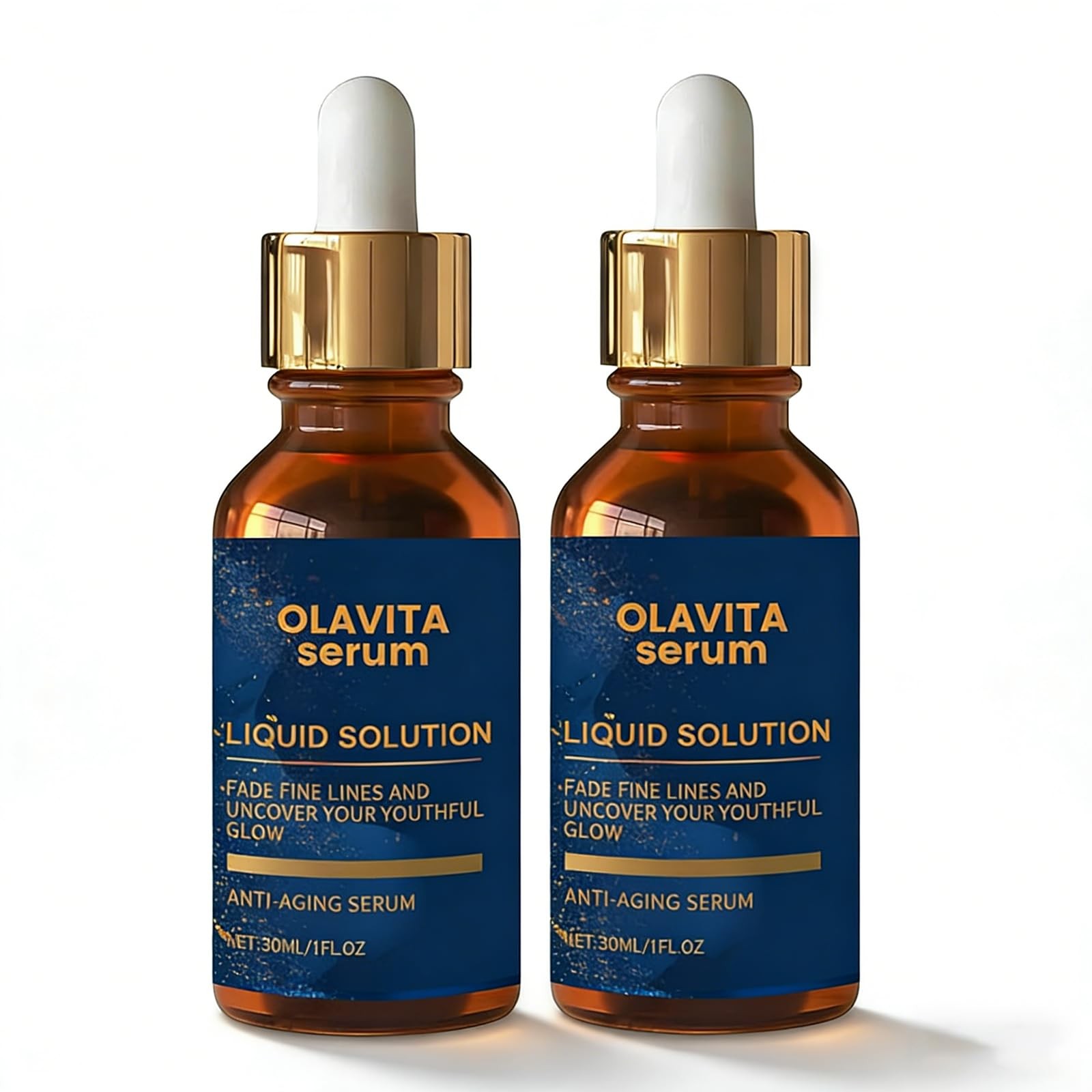 Olavita Liquid Solution Anti Aging Serum, New Upgraded Vitamin C & E Serum, B…