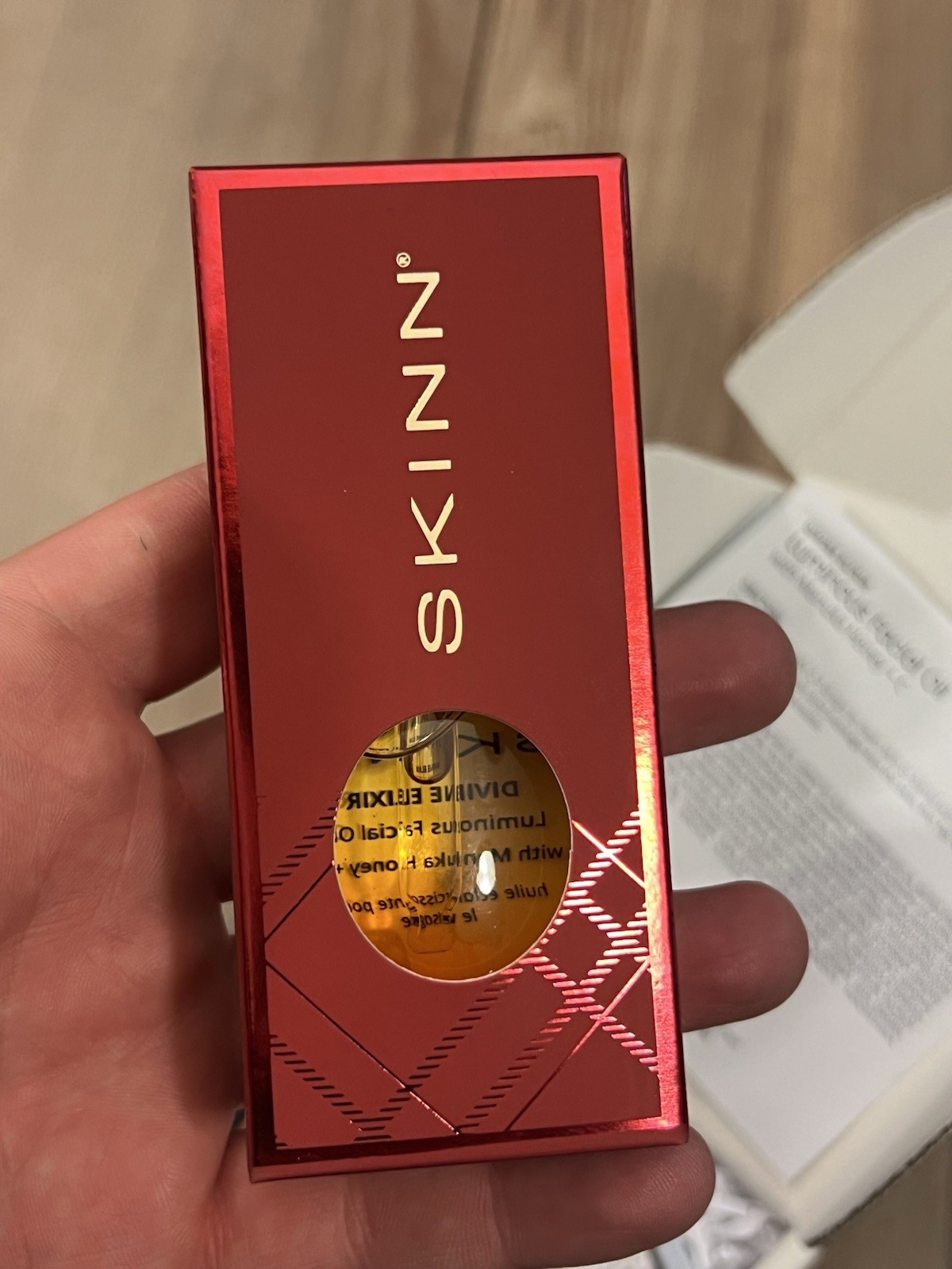 Skinn Divine Elixir Manuka Honey Luminous Skin Oil – 0.5 Oz New w/ Box Sealed