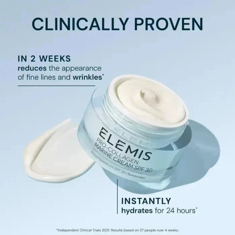 Elemis Pro-Collagen Marine Cream SPF30 1.6 oz 50 ml Sealed Free 4-5 day Deliver