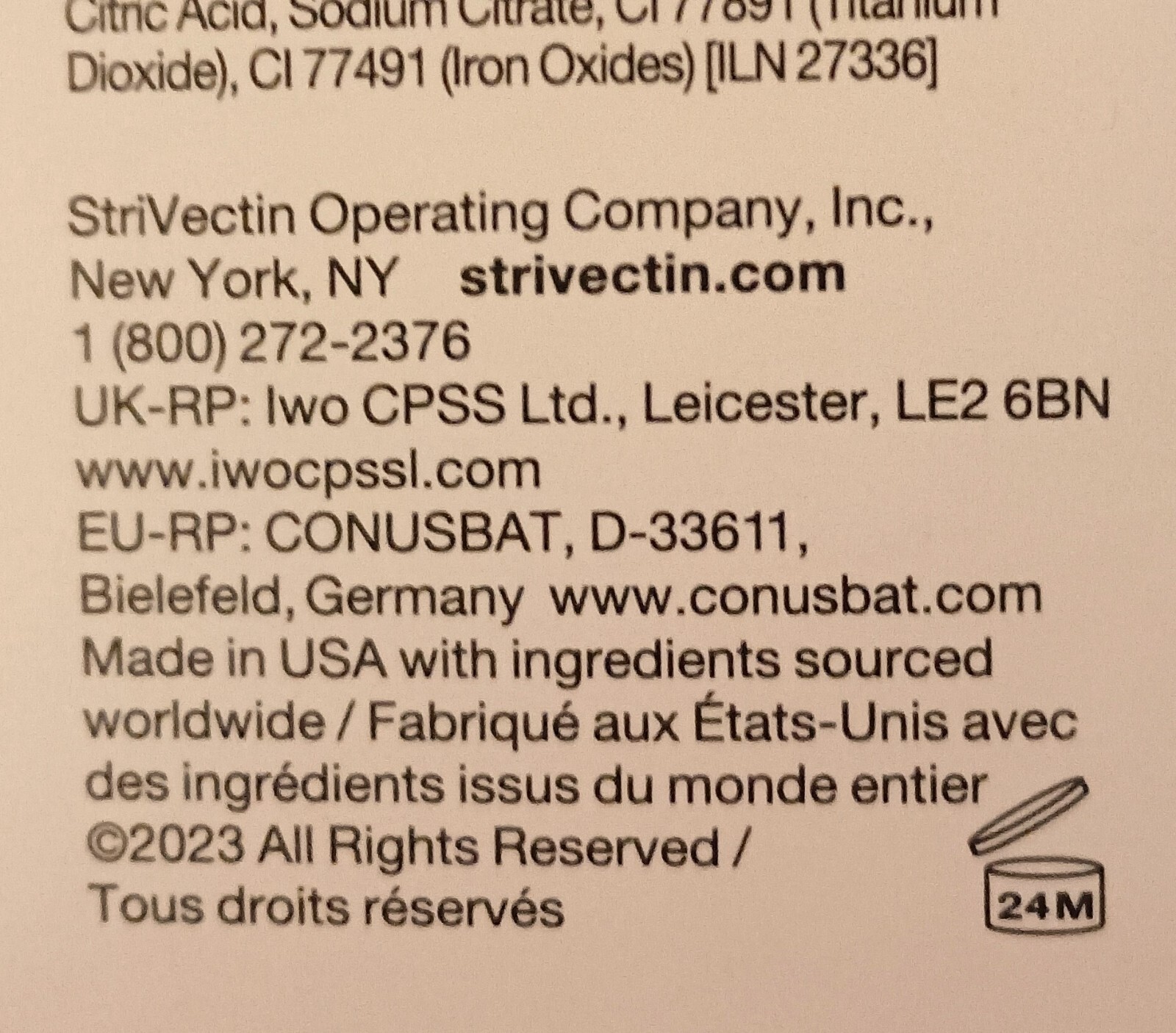 StriVectin SD Intensive Concentrate For Lines Wrinkles 4 oz USA MADE Free Ship
