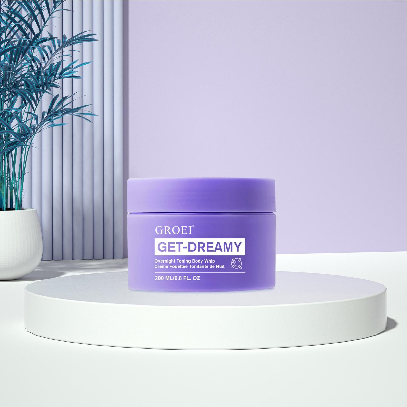 GROEI Get-Dreamy Overnight Toning Body Whip – 6.8 fl oz/200 ml – New Sale