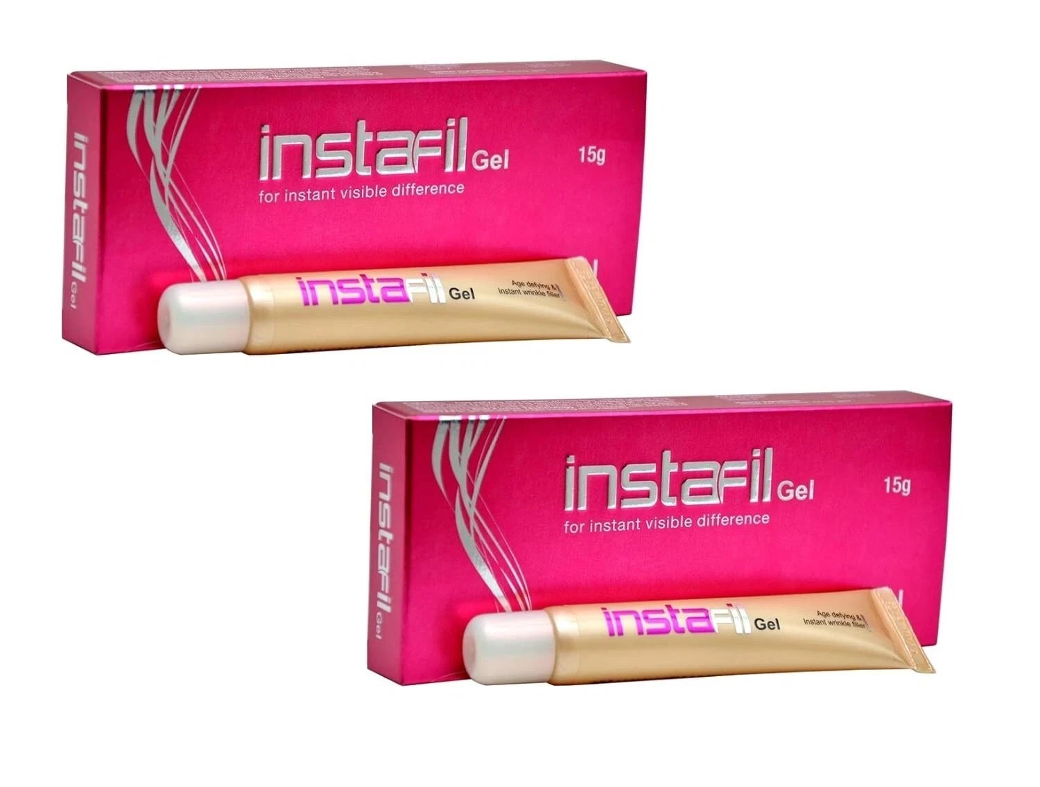 Ethiglo Instafill Age-Defying and Wrinkle Free Gel – 15 grams – Pack of 2