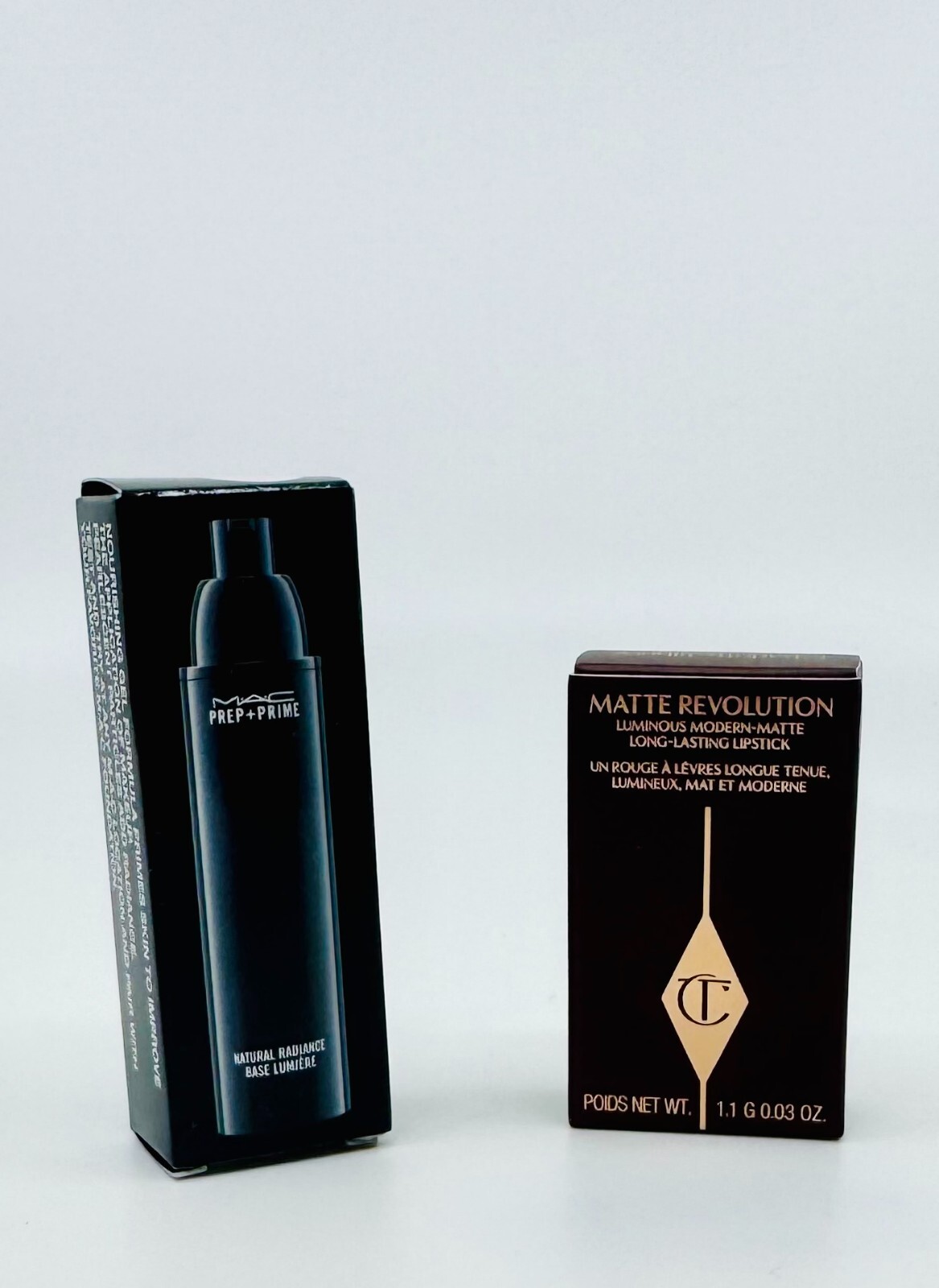 10-piece bundle includes new, unused travel-size and deluxe sample items