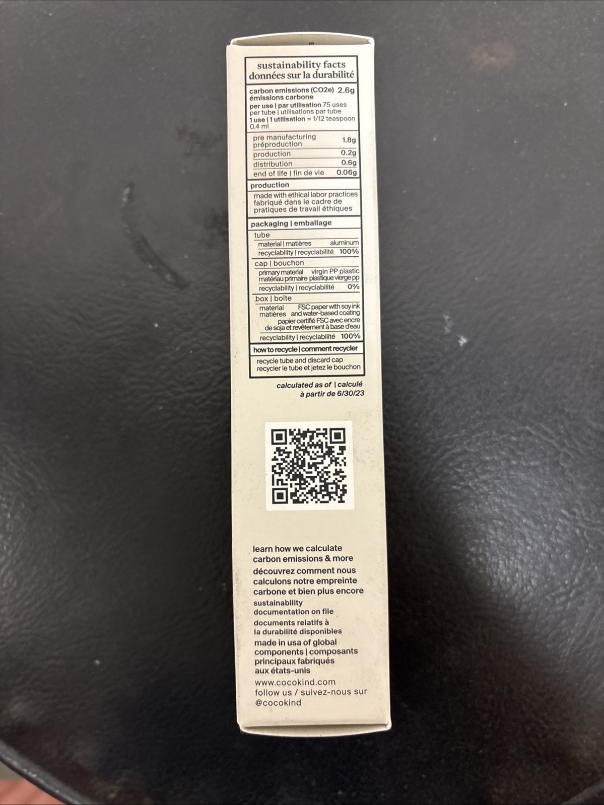 New Cocokind Beginner Retinol Gel 0.1%Fine Lines Uneven Texture 1 oz