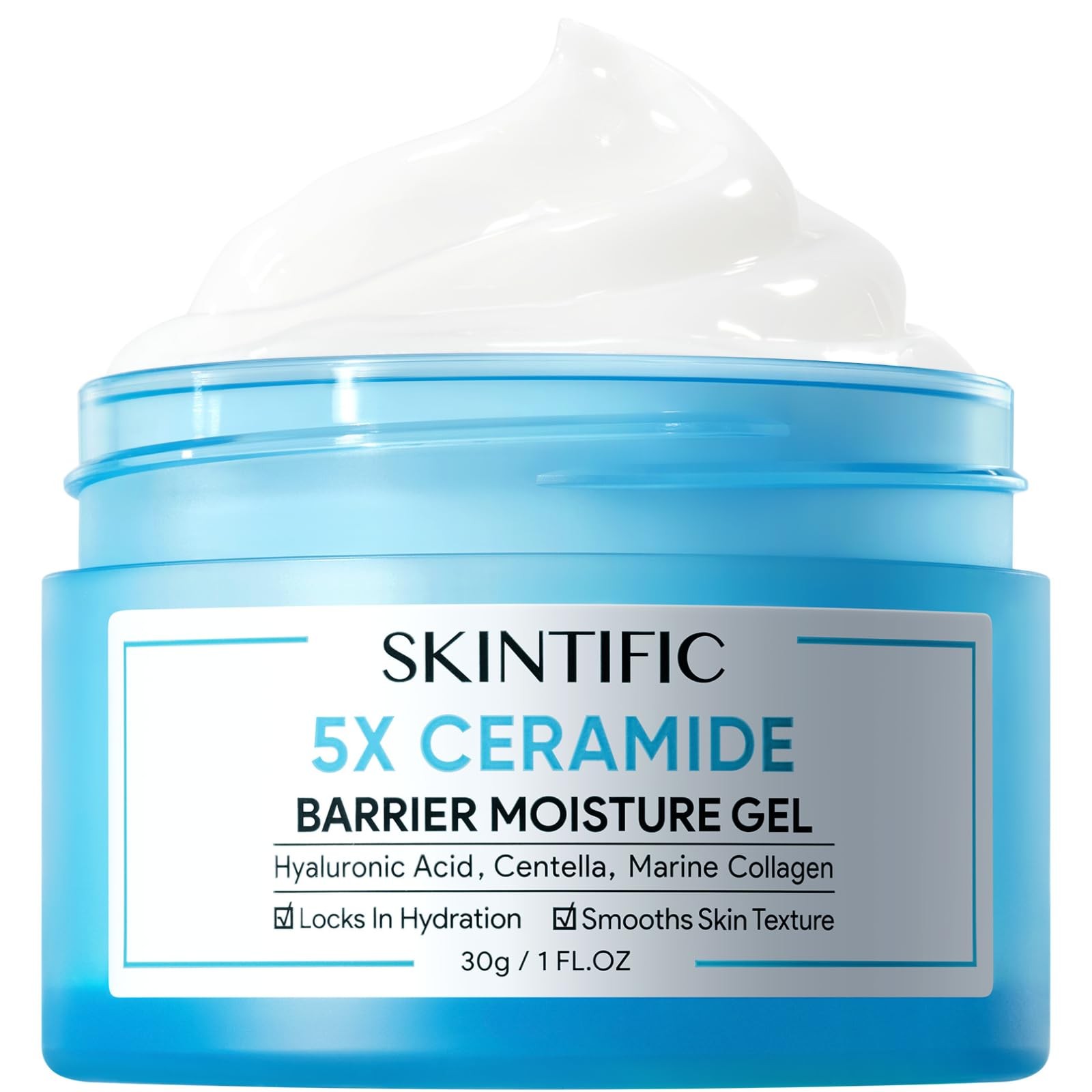 Face Moisturizer with 5X Ceramides, Hydrating Moisture Barrier Repair Cream f…