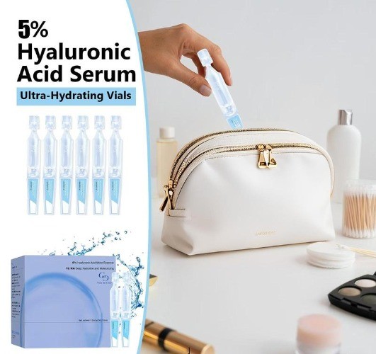 Noix De Coco 5% Hyaluronic Acid Serum, Ultra-Hydrating Vials (30PCS)