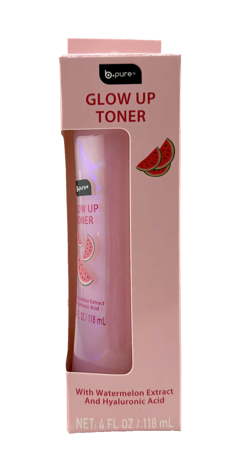 B-Pure Watermelon Glow Up Night Moisturizer, Serum & Toner – 2 Sets