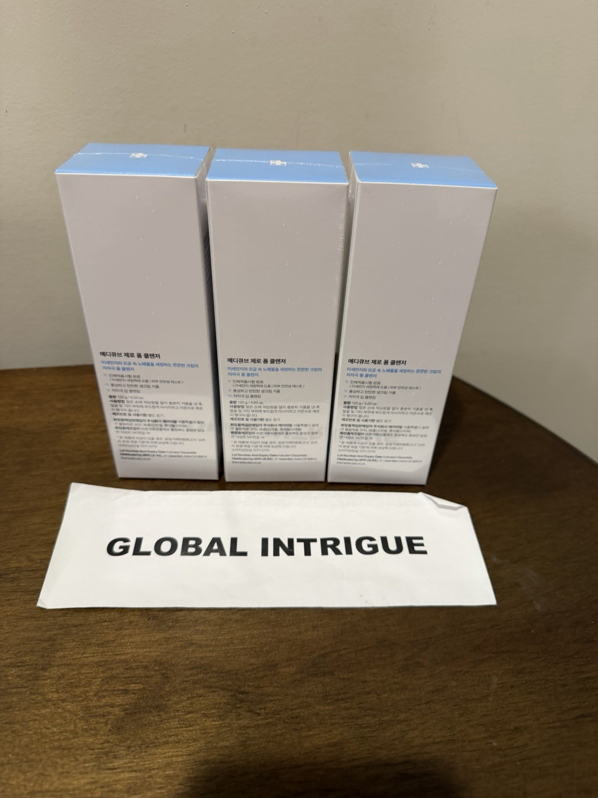 Medicube Zero Foam Cleanser 120g Lot Of 3