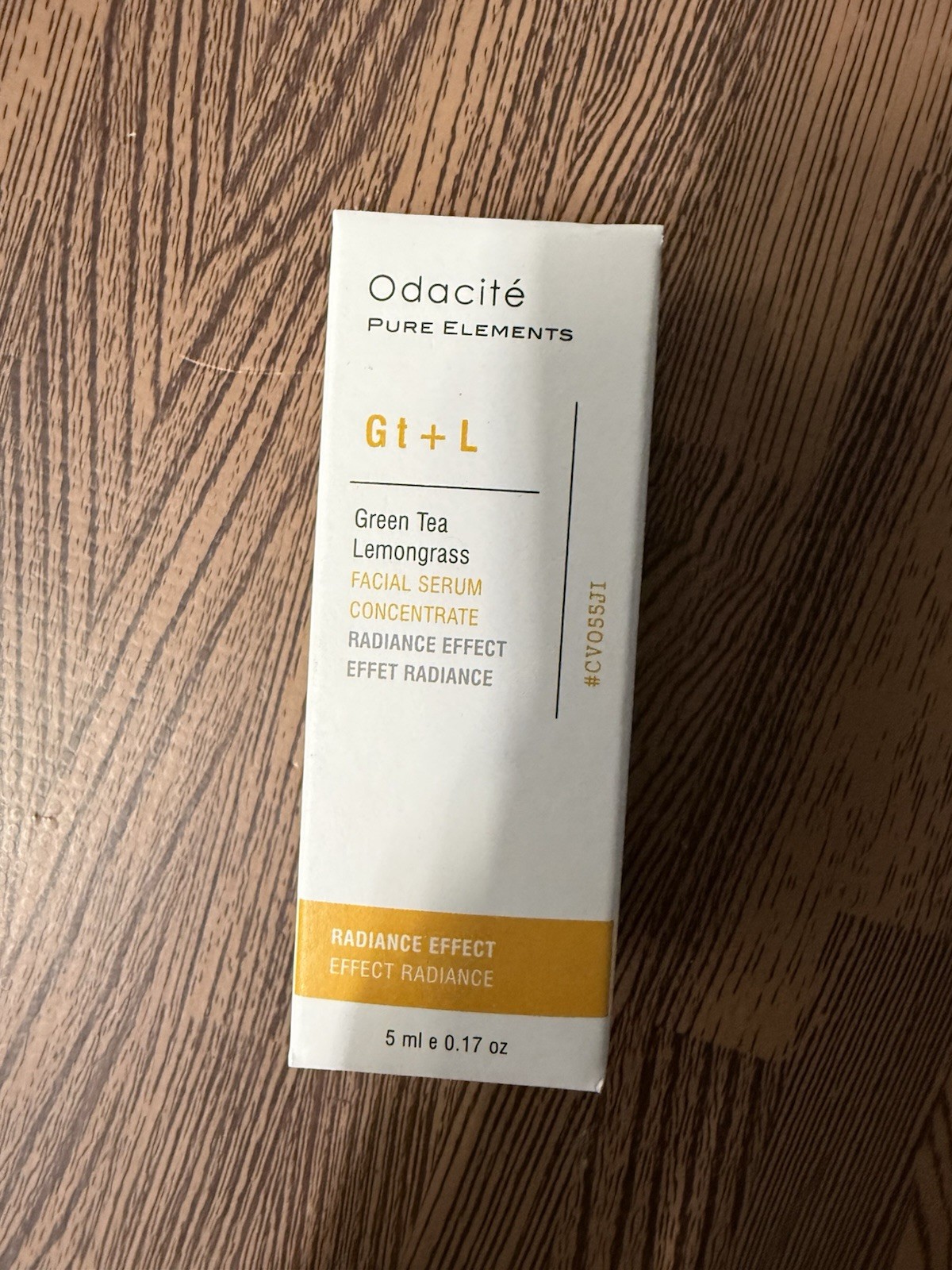 Odacité Gt+L Radiance Effect Serum Concentrate Green Tea +Lemongrass 5ml 0.17 Oz