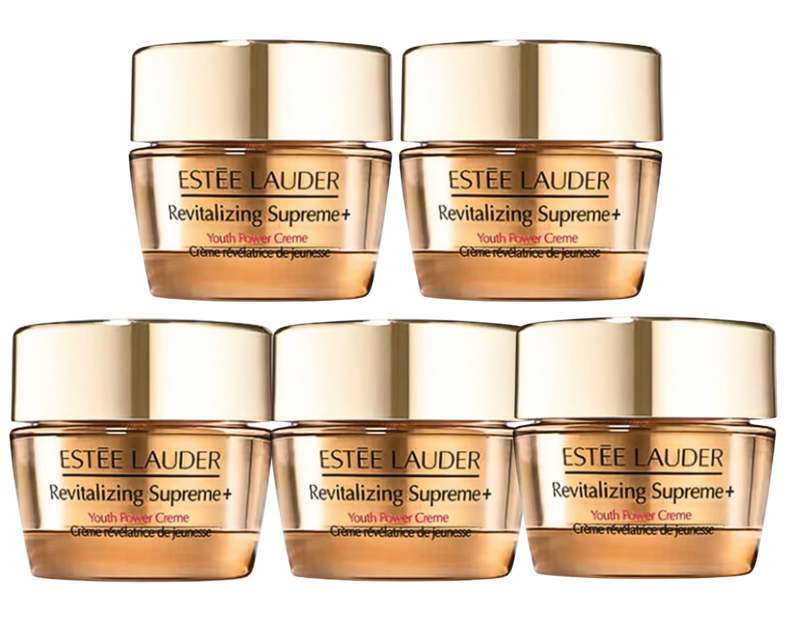 5x Estée Lauder Revitalizing Supreme+ Youth Power Creme 15 ml/0.5 oz – New