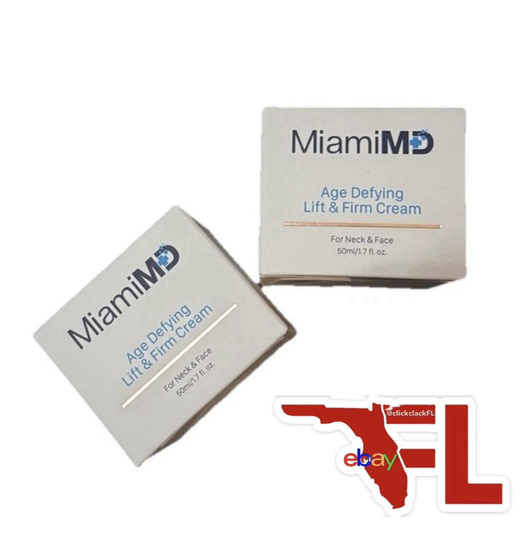EBAY‘S BEST PRICE!! MiamiMD®️ QTY:2 Age Defying Lift & Firm Cream – 50ml