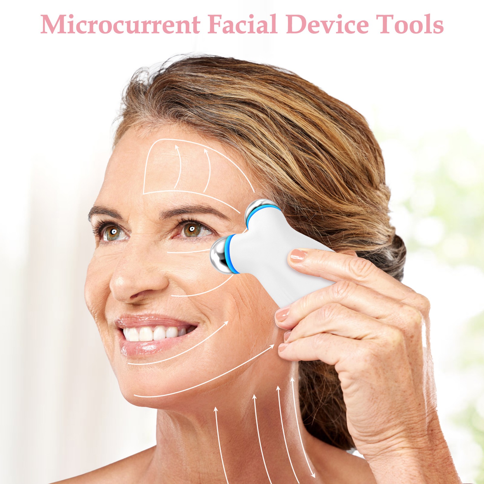 Anti Aging And Wrinkles Microcurrent Facial Device, Boost Skin Care Products Abs