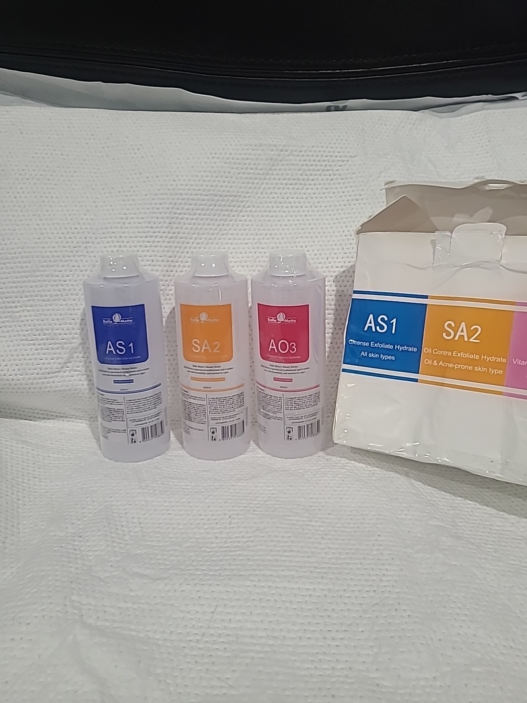 Balle Metta’s AS1 SA2 AO3 Aqua Peeling Solution, 400ml, Exp. 10/2026