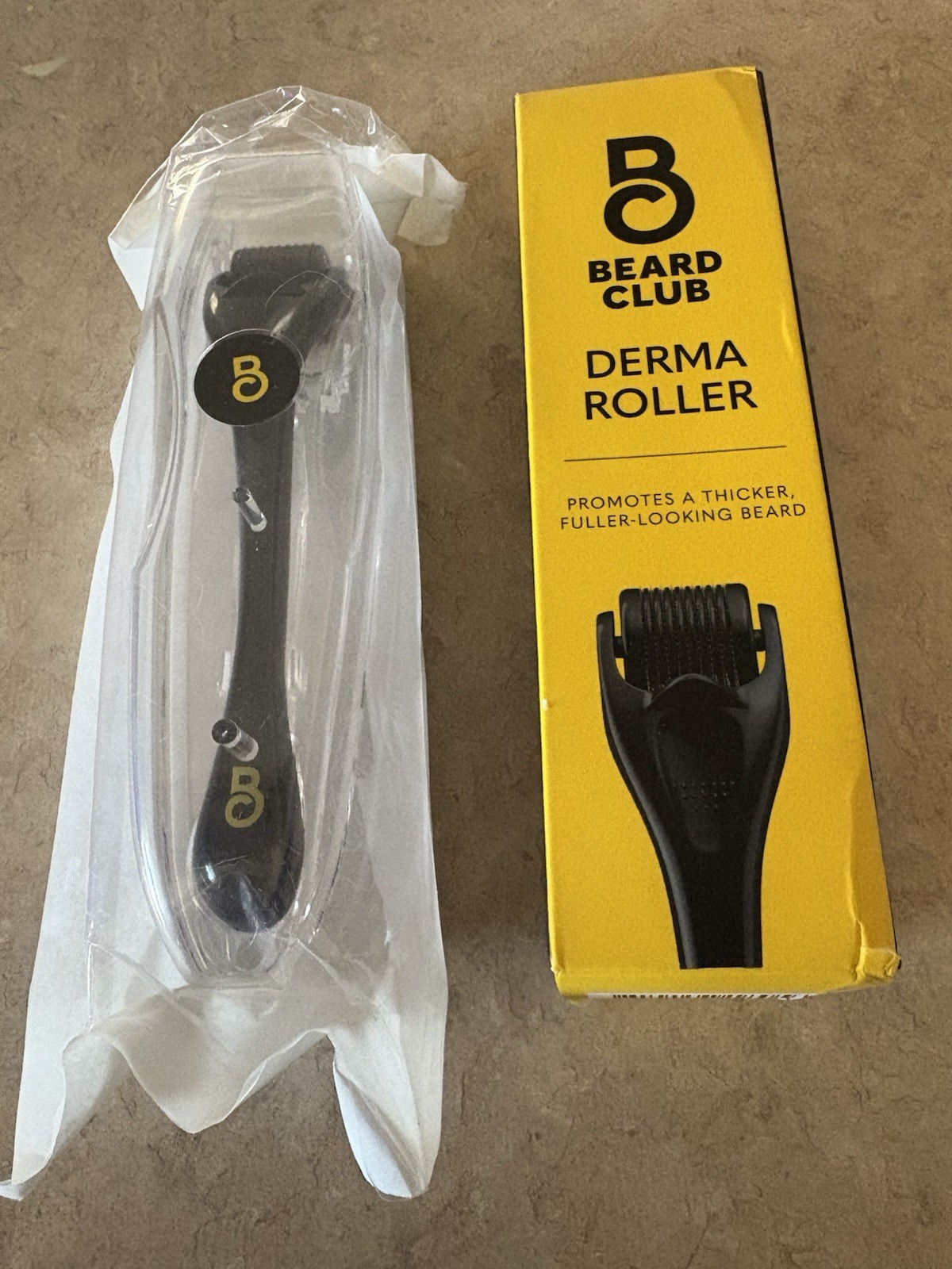The Beard Club Derma Roller for Face, Body and Scalp – Microneedling Roller for