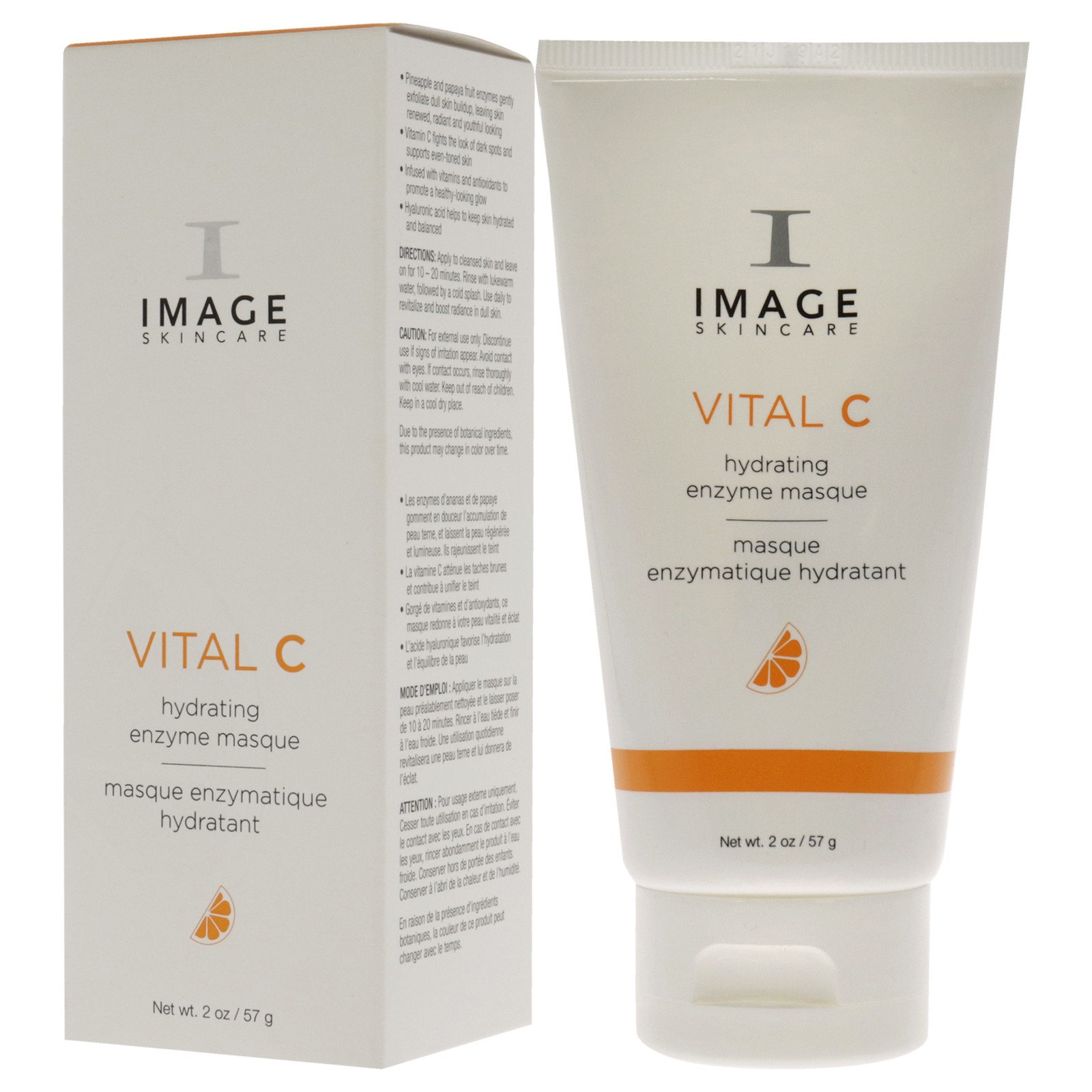 Vital C Hydrating Enzyme Masque by Image for Unisex – 2 oz Mask