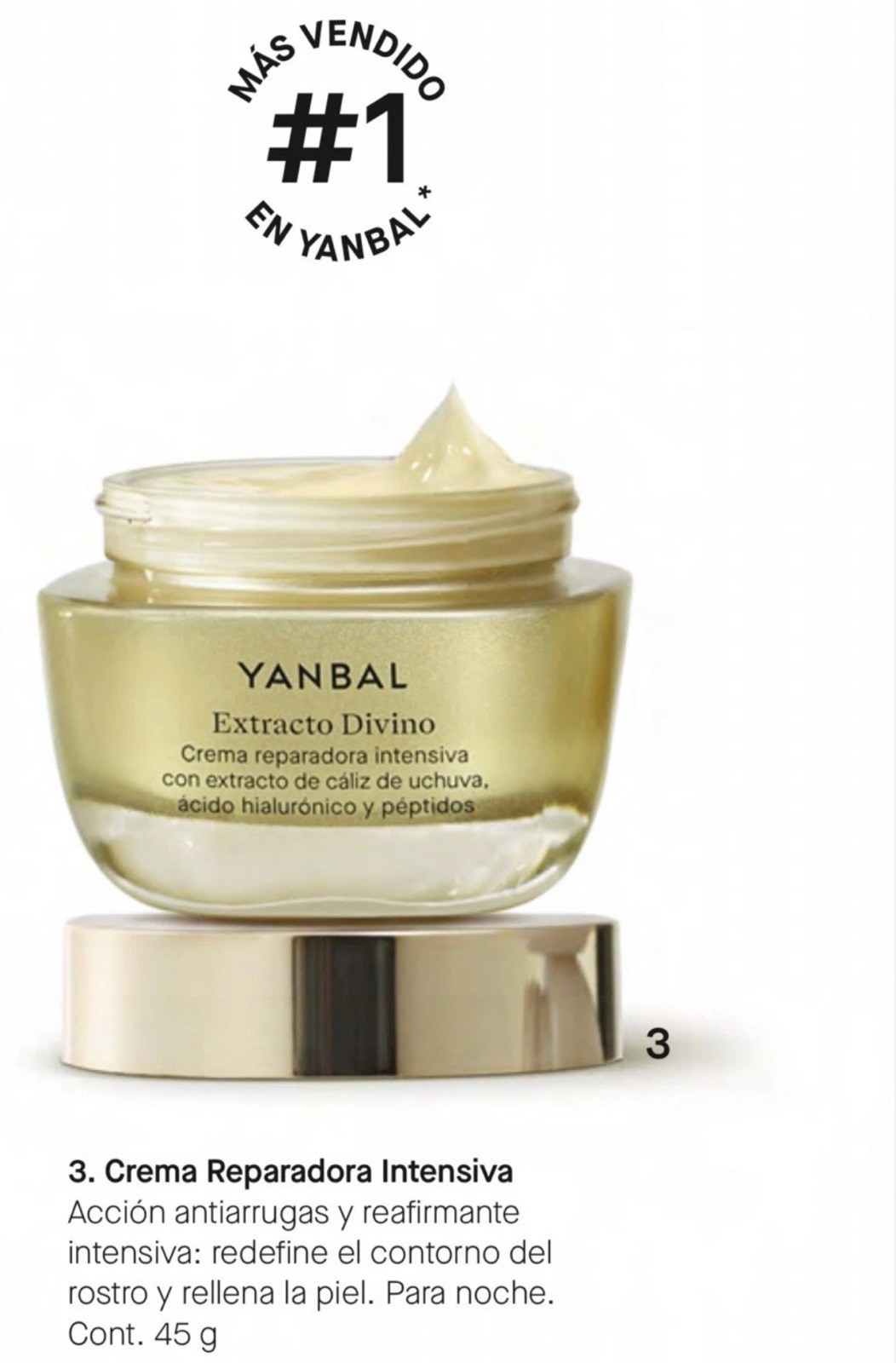 SENTIVA Extracto Divino by Yanbal Intensive Restoring Face Cream