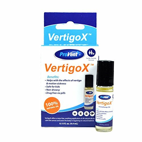 Vertigo X – All Natural Relief For Vetigo & Motion Sickness In 5 Minutes 0.15oz