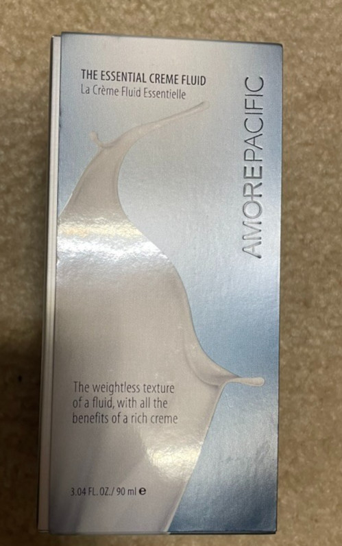 Amore Pacific Essential Creme Fluid ~ 3.04 fl oz ~New In Box