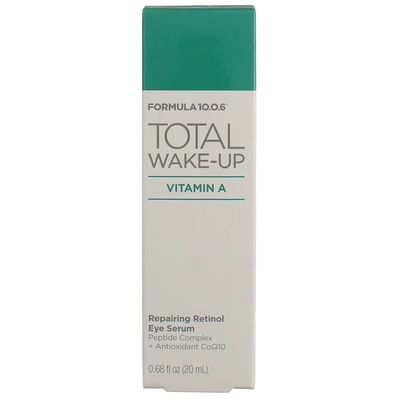 Formula 10.0.6 Total Wake-Up Repairing Retinol Eye Serum .68oz NIB