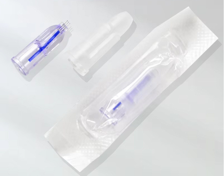 10Pcs Crystal 3Pin 34G Micro Pin 1.2/1.5mm Cartridge For Anti Aging Around Eyes