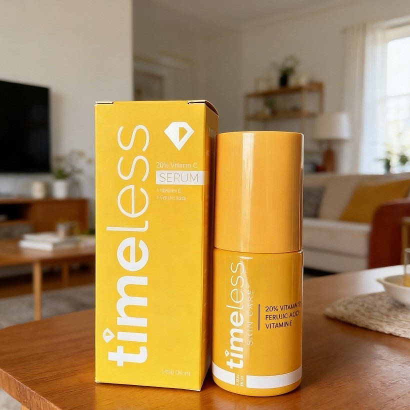 Timeless 20% Vitamin C Face Serum for Brightening, Dark Spot & Blemish, 30ml USA