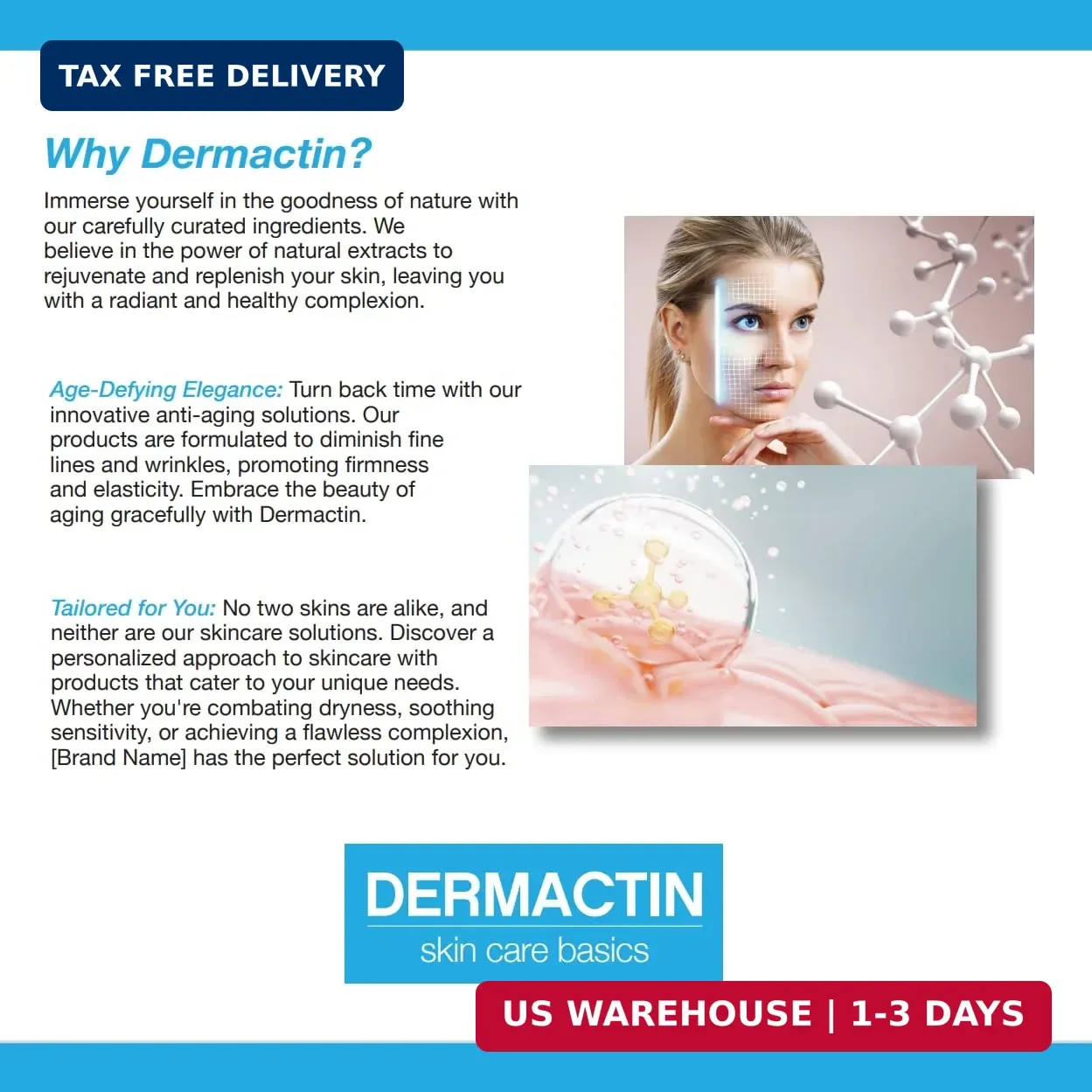 Dermactin Crepe Skin Firming Cream 2.5 oz.