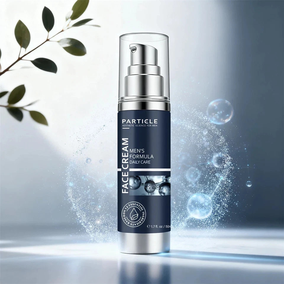 Particle Face Cream For Men 6-In-1 Anti Aging Cream Fights Eye Bags Dark Spots