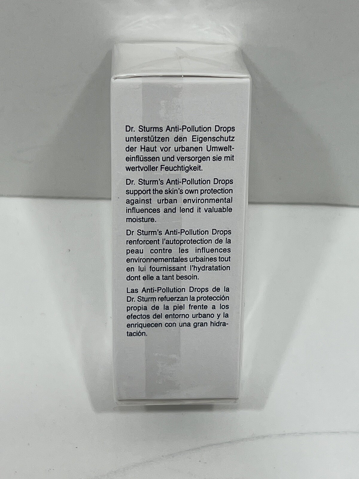 Dr. Barbara Sturm~ANTI-POLLUTION DROPS~10ml / 0.33 fl oz~New in Sealed Box~