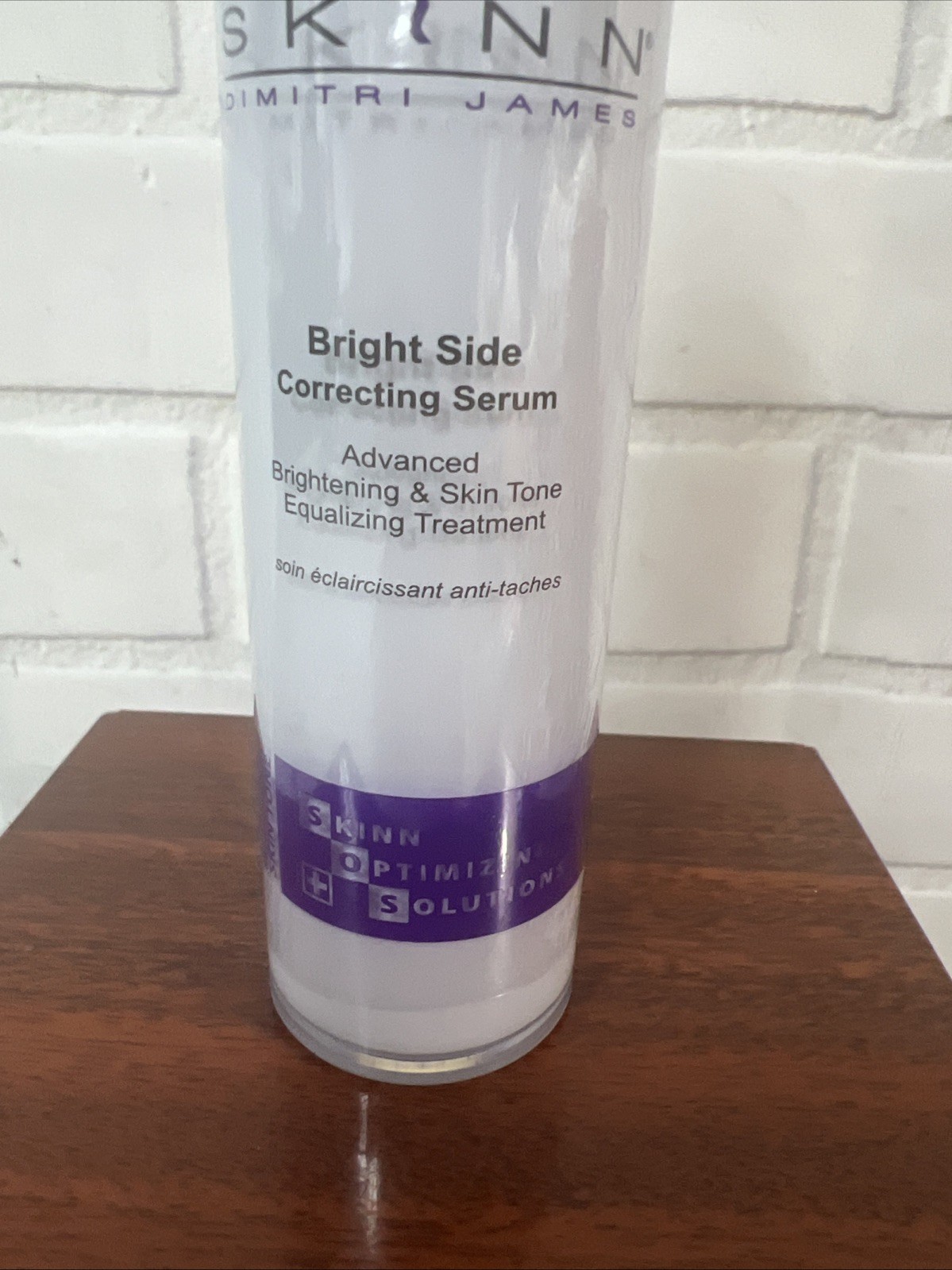 SKINN Dimitri James Bright Side Correcting Serum 1.7 oz NEW factory sealed