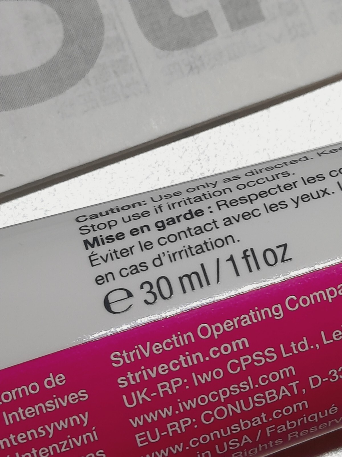 StriVectin Anti-Wrinkle Intensive Eye Concentrate for Wrinkles 30ml Full Size