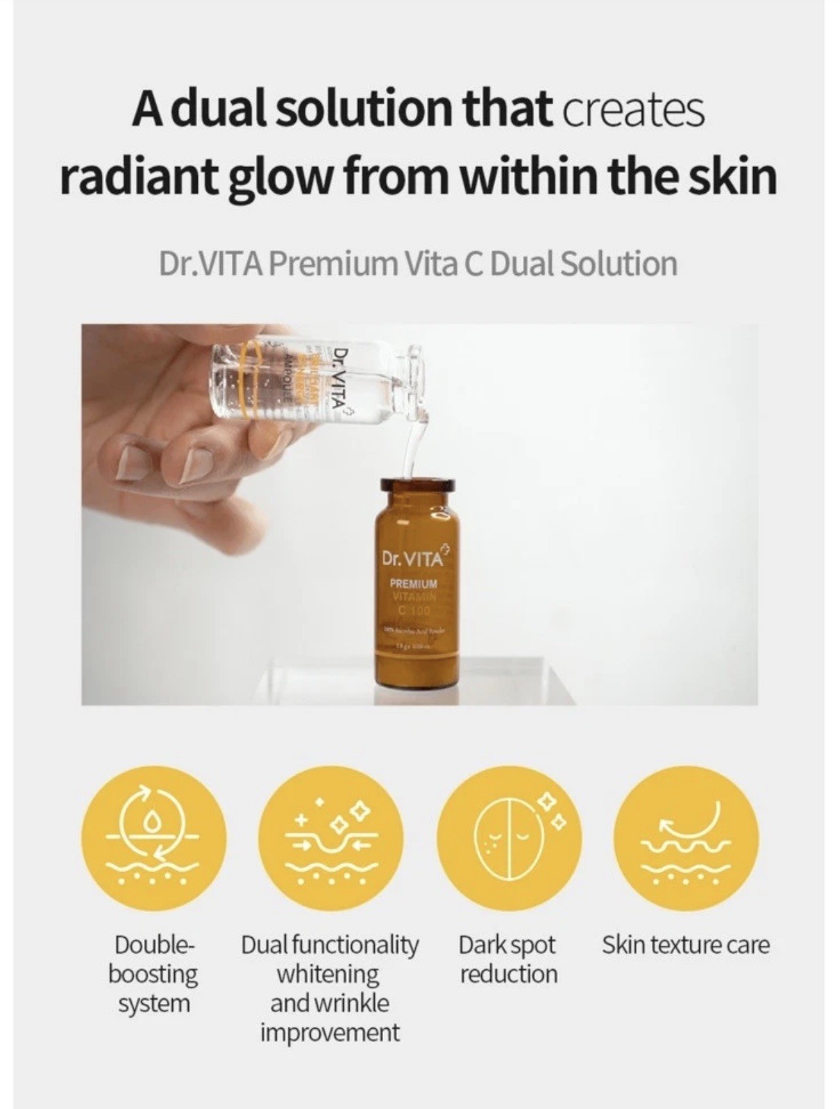 Dr.Vita Premium Vitamin C Melanin Care Essential Set Whitening Care K-Beauty