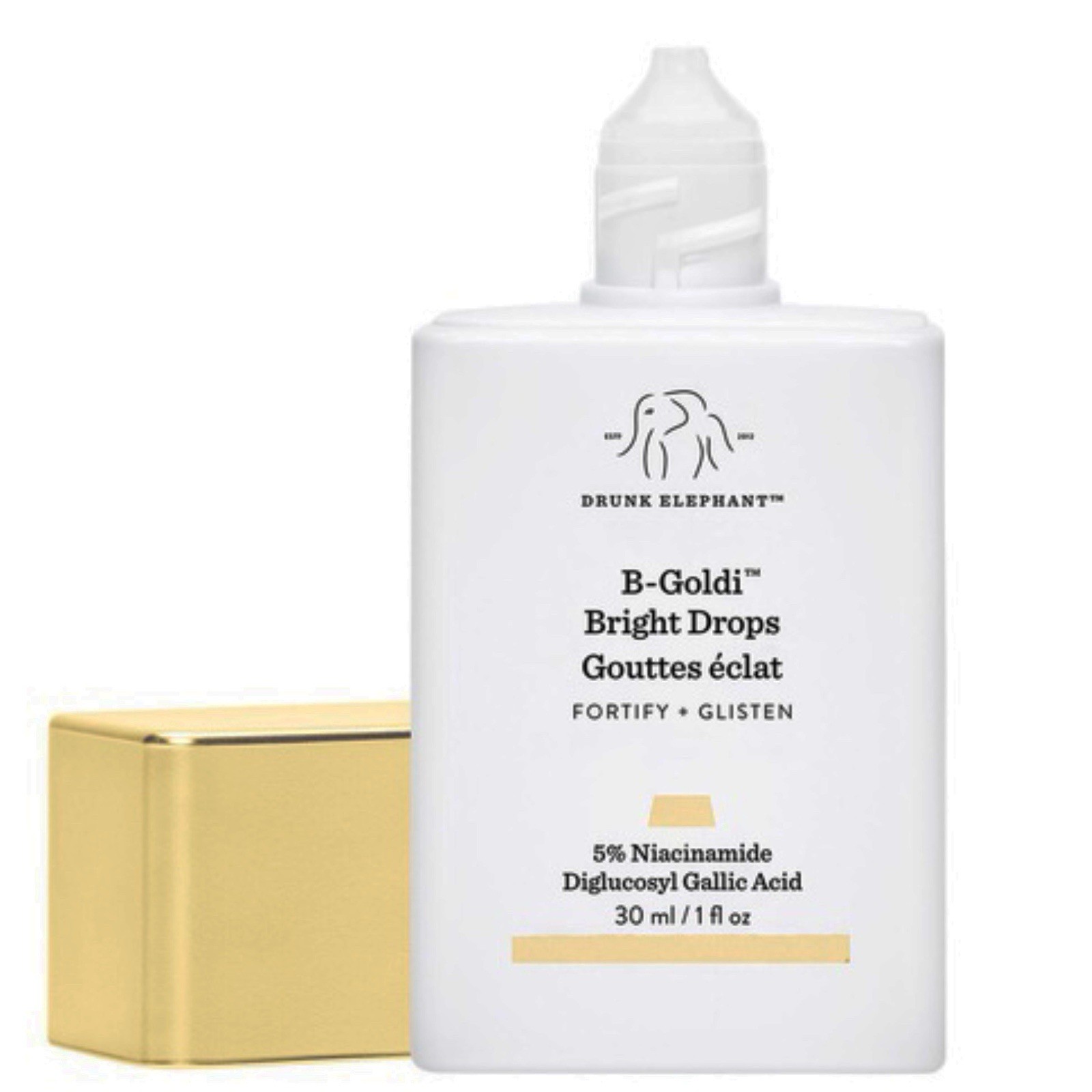 Drunk Elephant B-Goldi Bright Drops Illuminating Serum Glow Drops 1oz (30ml)
