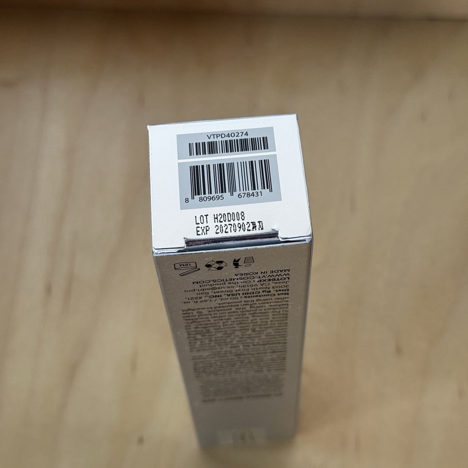VT COSMETICS CICA Reedle Shot 300 Microneedling Serum Skincare 50ml