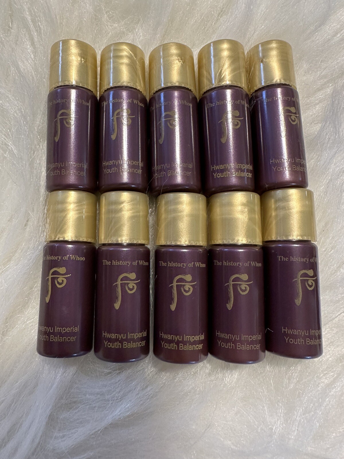 The history of Whoo Hwanyu Imperial Youth Balancer 5ml 5pcs + Emulsion 5ml 5pcs