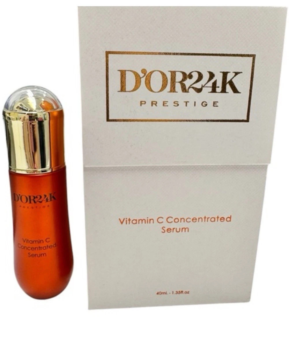D’OR24K Prestige Vitamin C Concentrated Serum 40ml 1.35oz NIB
