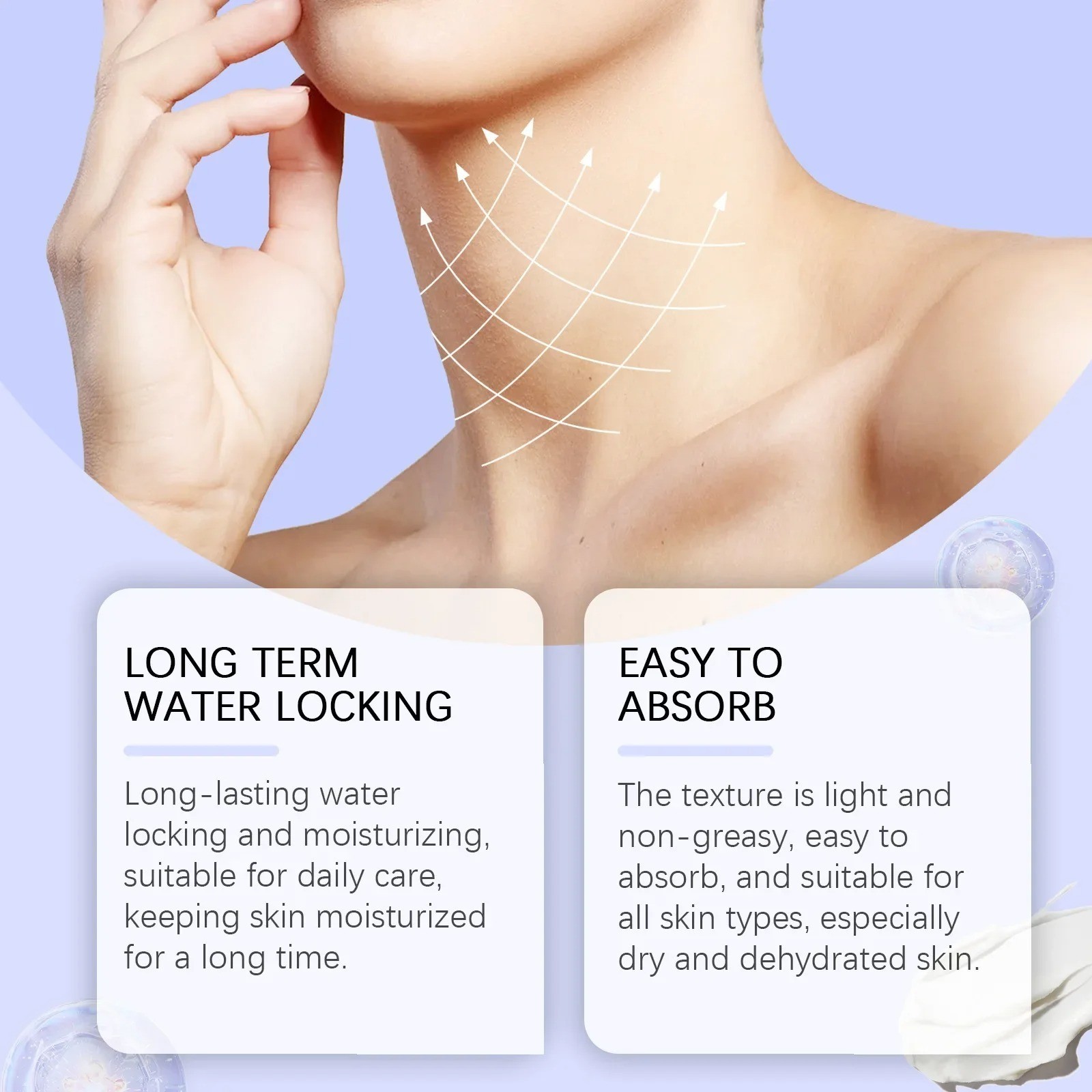 Go New Pure Beauty Tighten & Lift Neck Firming Cream – Anti-Aging Neck Creams fo
